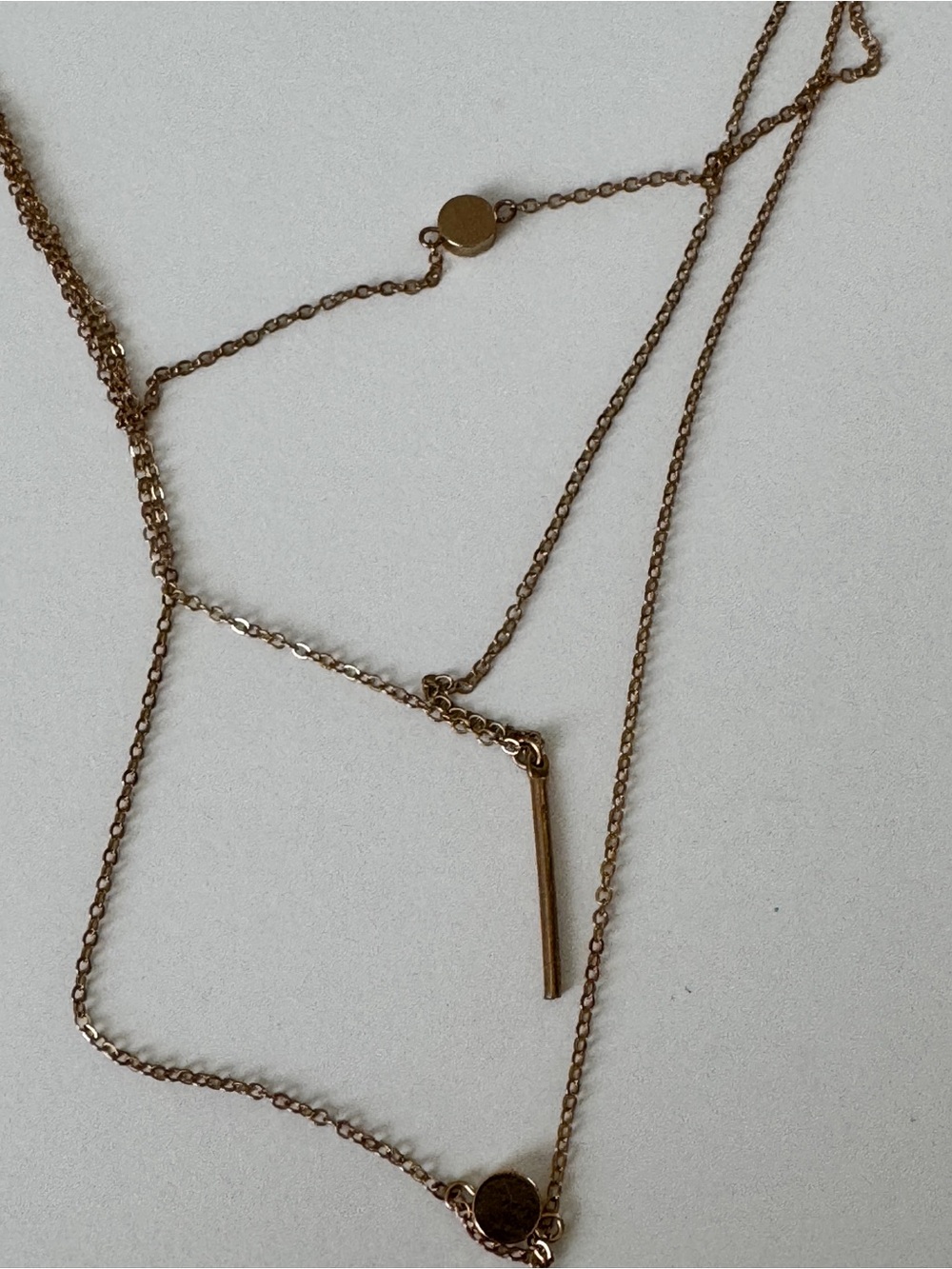 Layered necklace - Picture 3 of 4